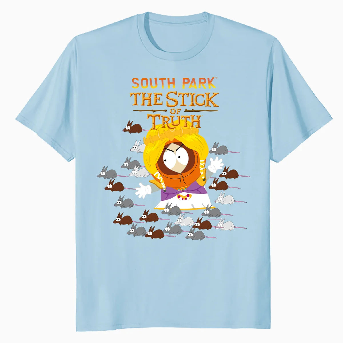South Park The Stick Of Truth Video Game Kenny Pose Classic Official Men's T-Shirt