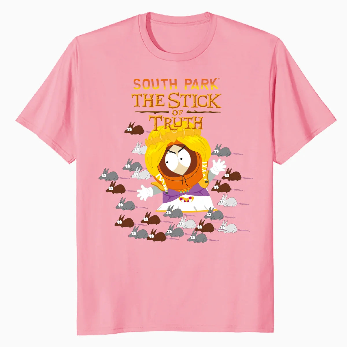 South Park The Stick Of Truth Video Game Kenny Pose Classic Official Men's T-Shirt