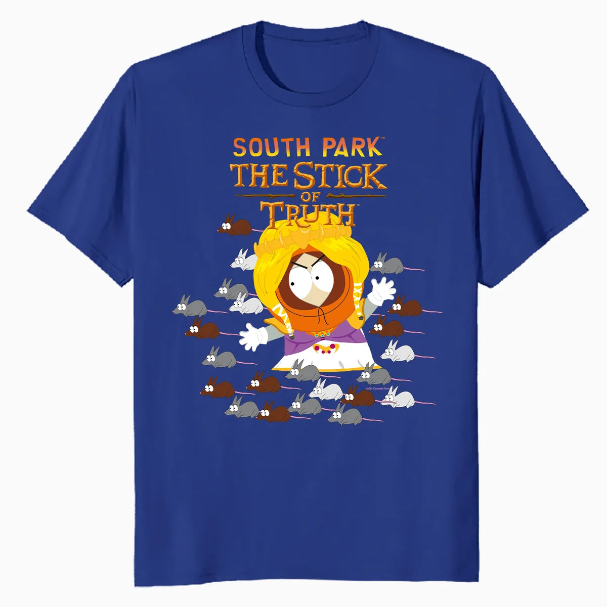South Park The Stick Of Truth Video Game Kenny Pose Classic Official Men's T-Shirt