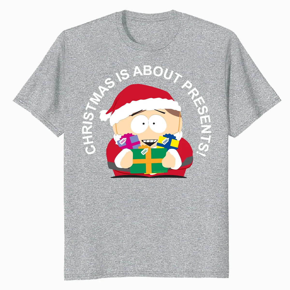 South Park Xmas Cartman Santa Costume Festive Friends Retro Official Men's T-Shirt