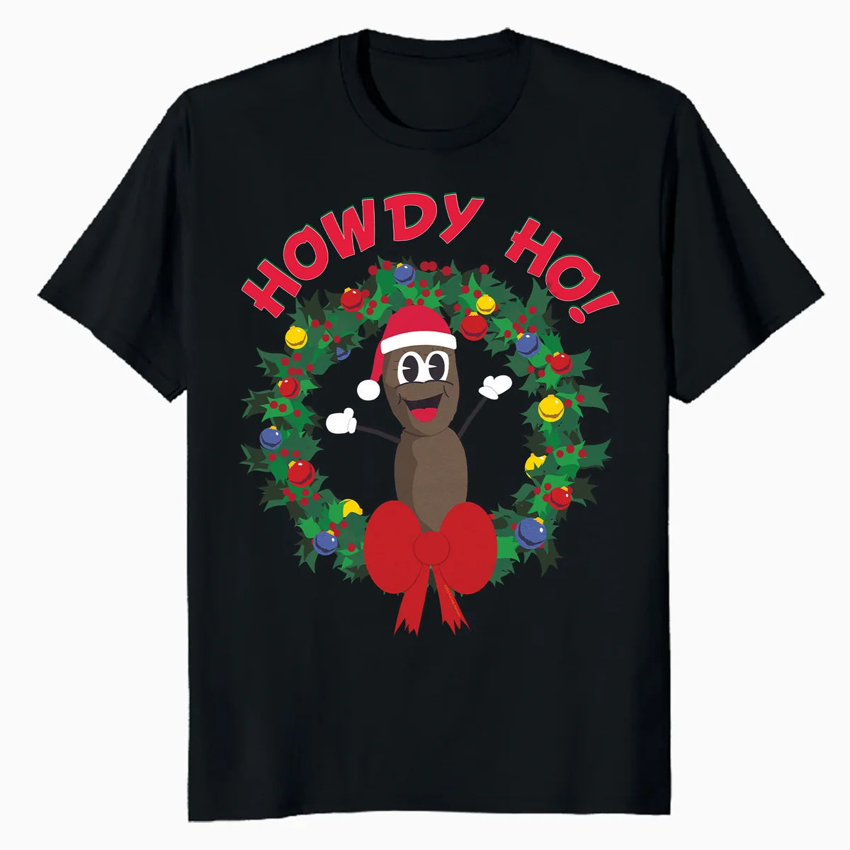 South Park Xmas Mr Hankey Howdy Santa Christmas Poo Retro Official Men's T-Shirt
