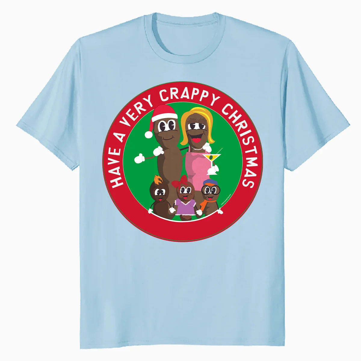 South Park Xmas Mr Hankey Poo Family Crappy Christmas Retro Official Men's T-Shirt