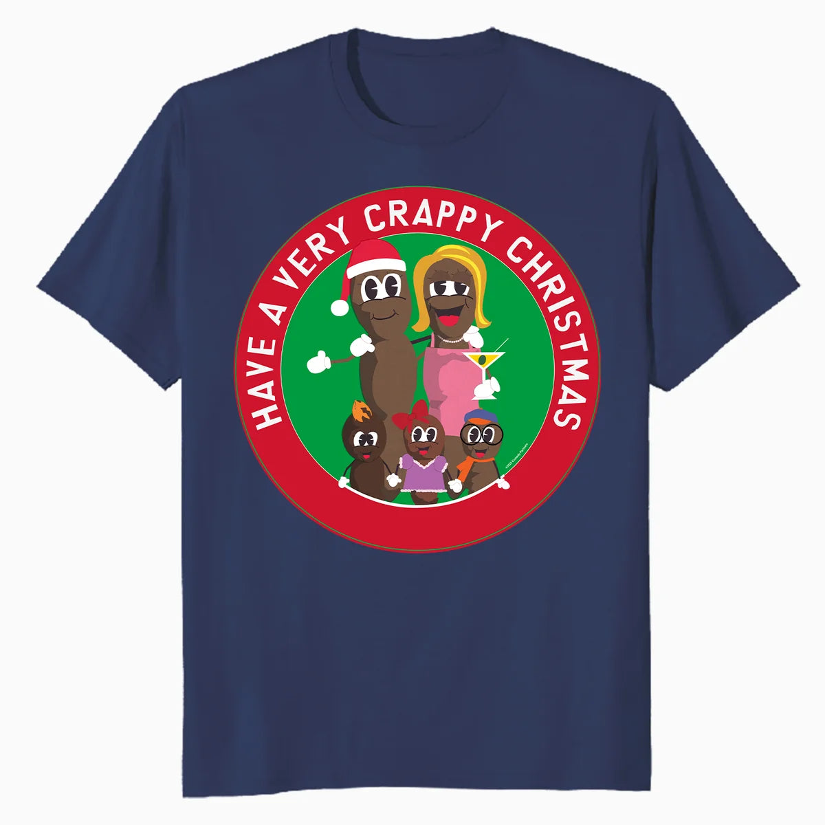 South Park Xmas Mr Hankey Poo Family Crappy Christmas Retro Official Men's T-Shirt