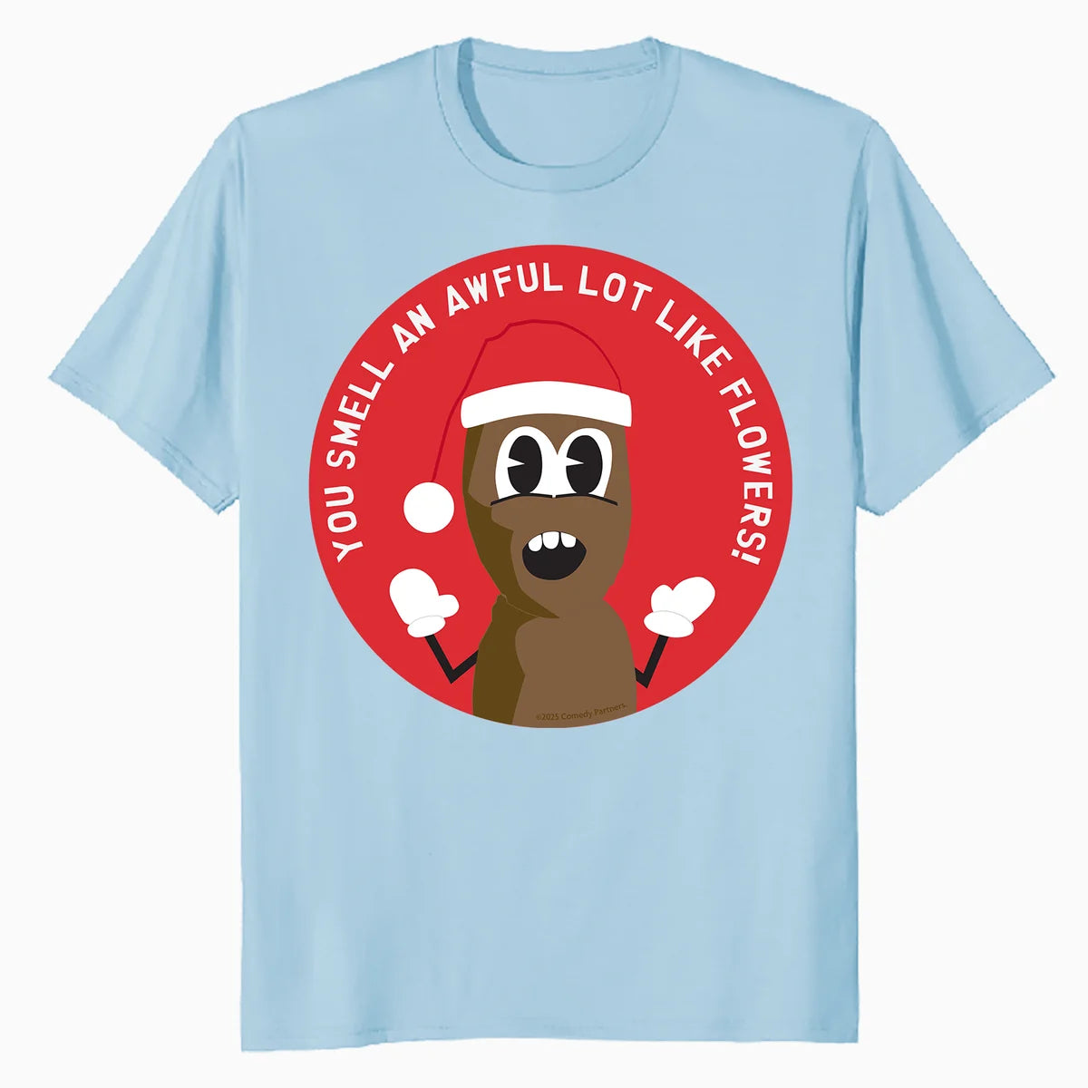 South Park Xmas Mr Hankey Santa Christmas Smells Lol Classic Official Men's T-Shirt