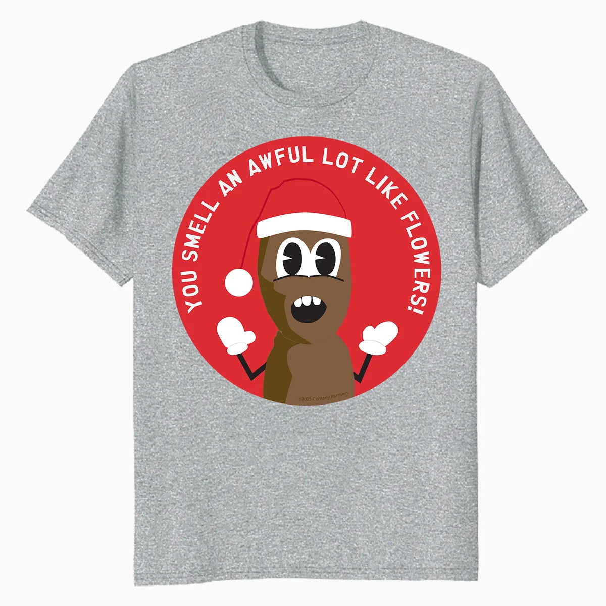 South Park Xmas Mr Hankey Santa Christmas Smells Lol Classic Official Men's T-Shirt