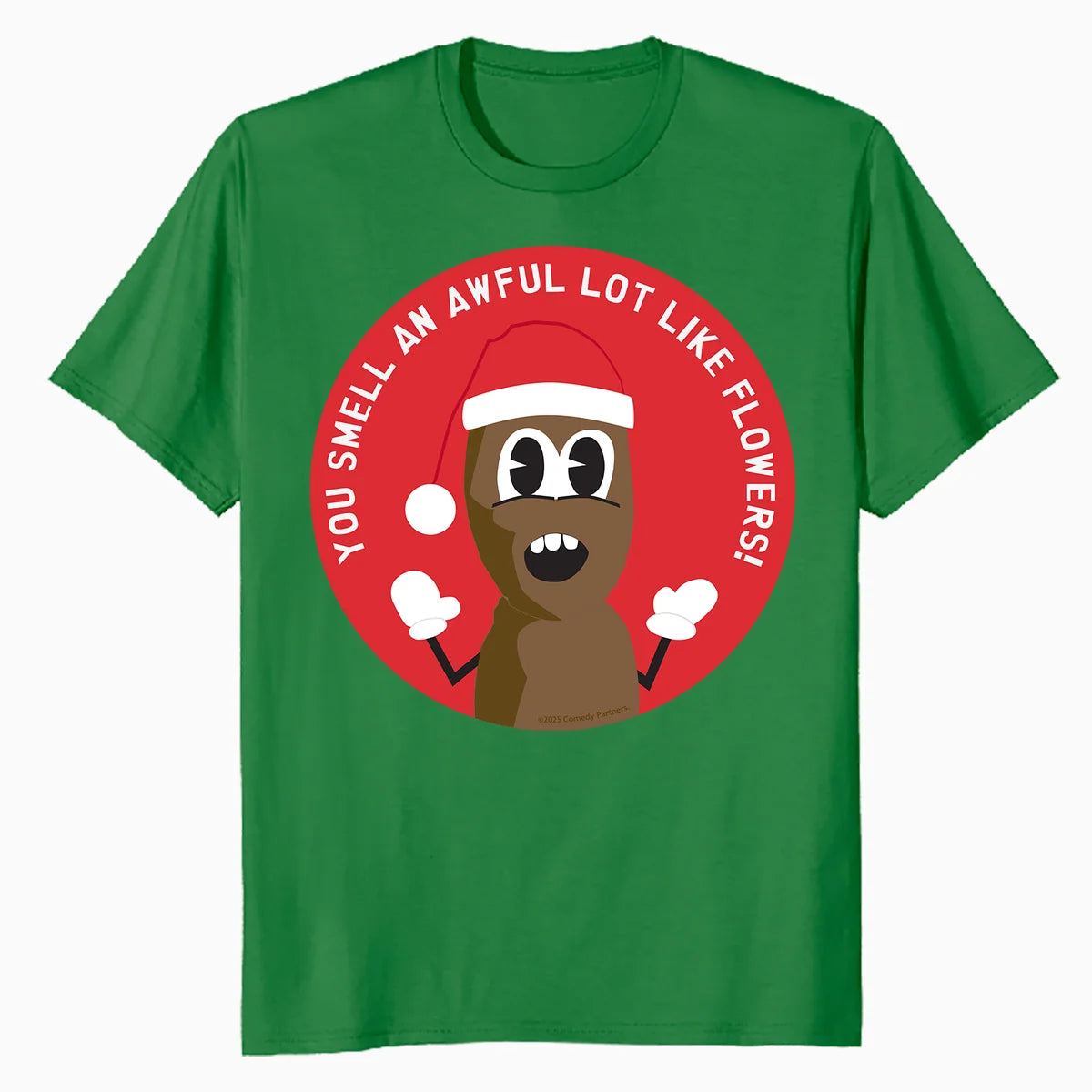 South Park Xmas Mr Hankey Santa Christmas Smells Lol Classic Official Men's T-Shirt