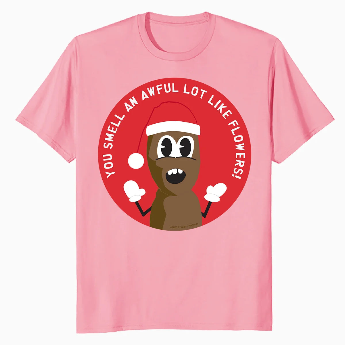 South Park Xmas Mr Hankey Santa Christmas Smells Lol Classic Official Men's T-Shirt