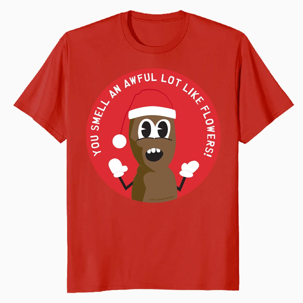 South Park Xmas Mr Hankey Santa Christmas Smells Lol Classic Official Men's T-Shirt