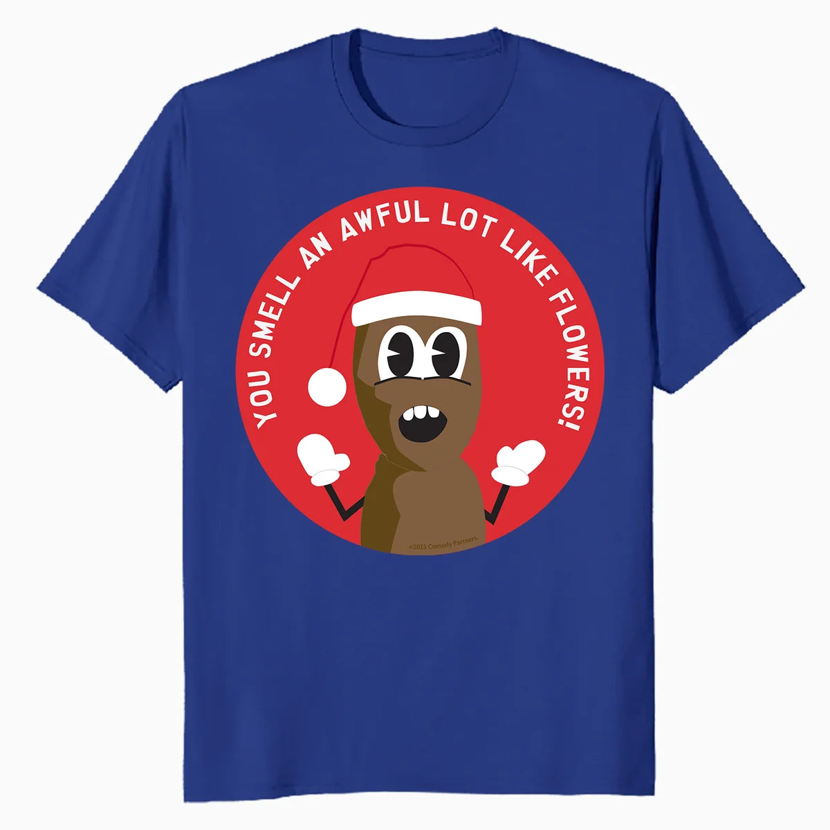 South Park Xmas Mr Hankey Santa Christmas Smells Lol Classic Official Men's T-Shirt