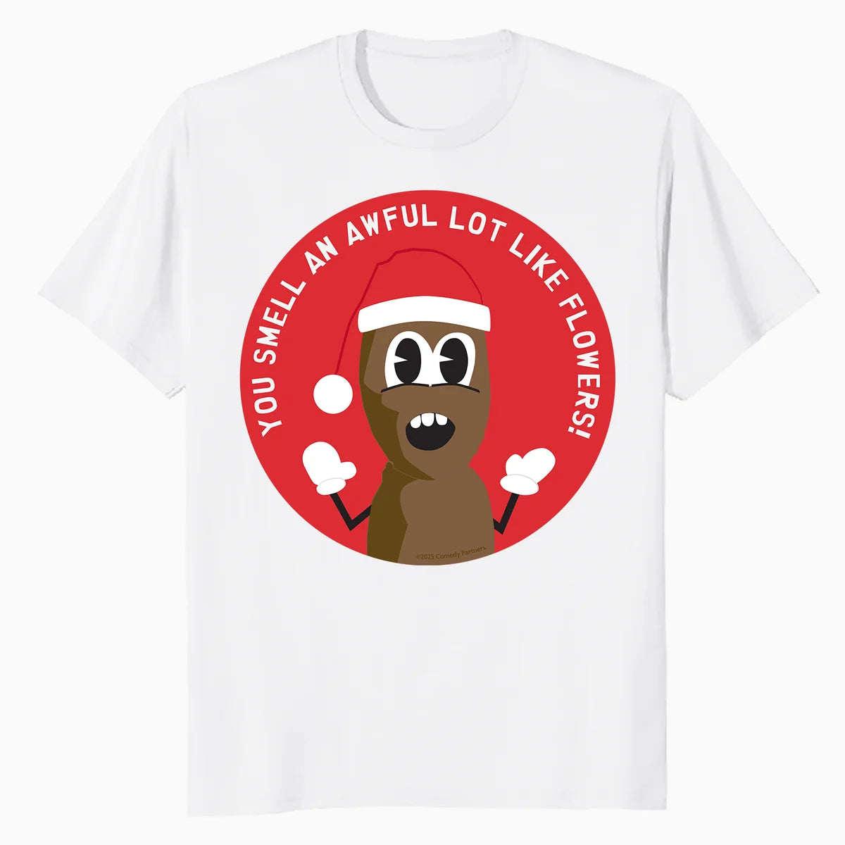 South Park Xmas Mr Hankey Santa Christmas Smells Lol Classic Official Men's T-Shirt