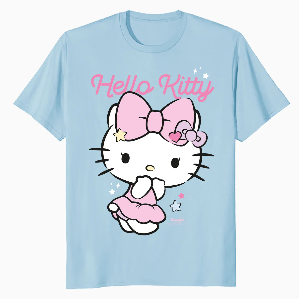 Hello Kitty Charmmy Stars Sweet Cute Character Pose Classic Official Men's T-Shirt