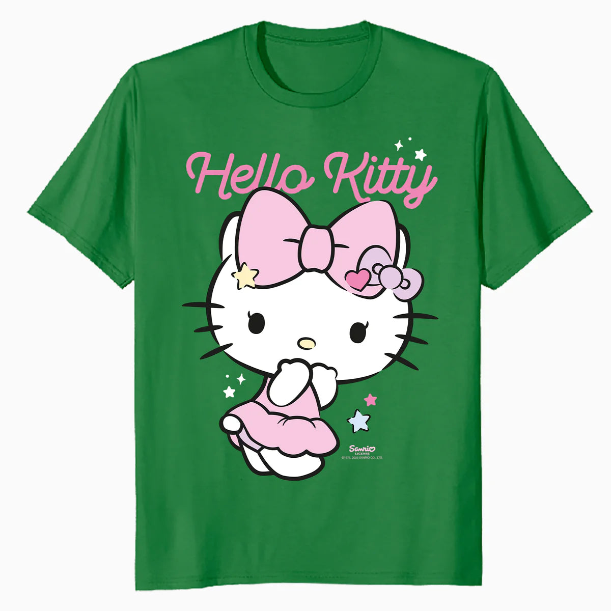 Hello Kitty Charmmy Stars Sweet Cute Character Pose Classic Official Men's T-Shirt