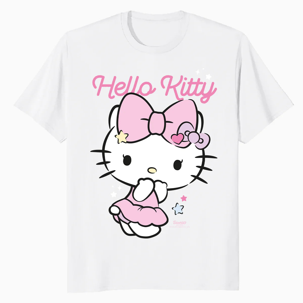 Hello Kitty Charmmy Stars Sweet Cute Character Pose Classic Official Men's T-Shirt