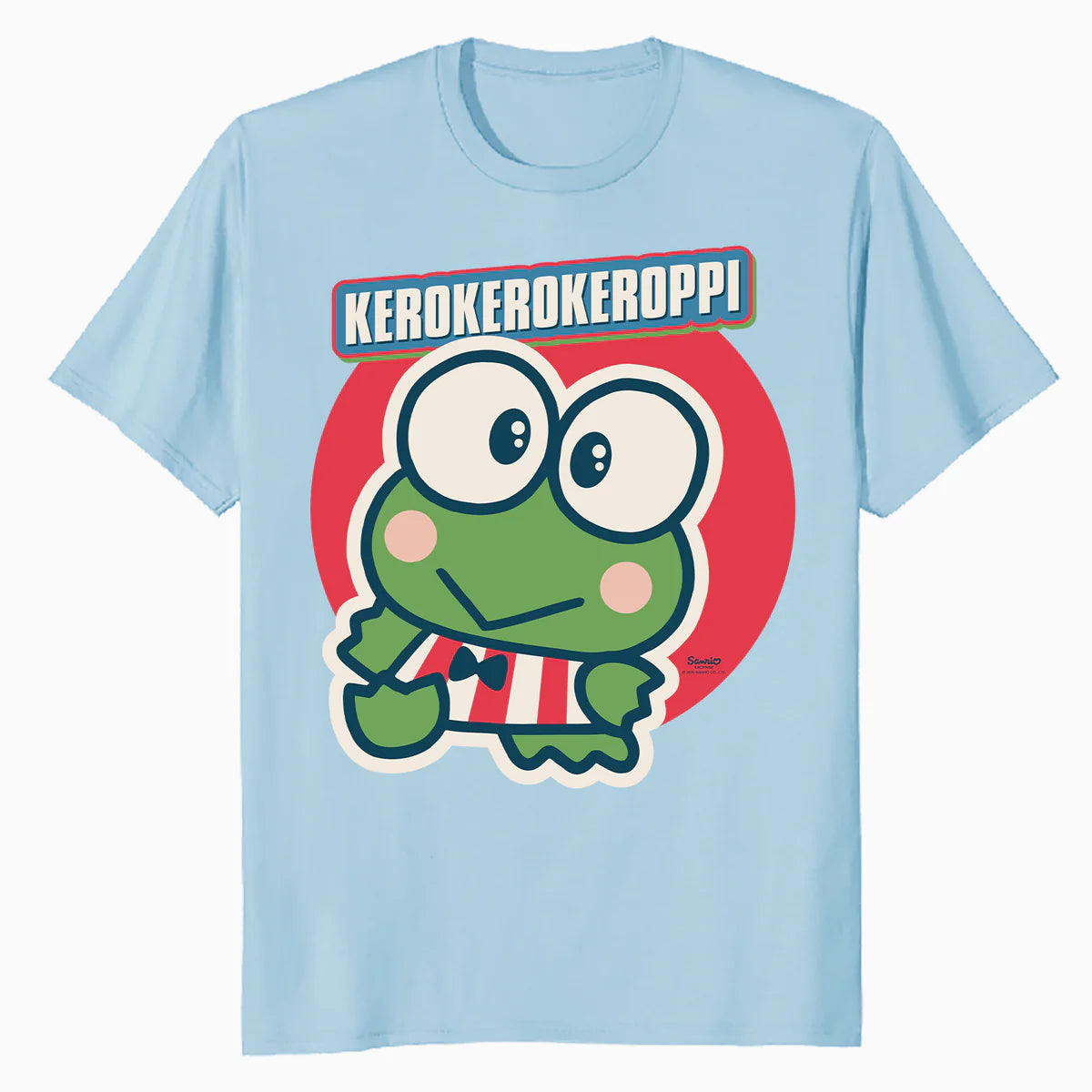 Hello Kitty Kerokerokeroppi Character Pose Friends Classic Official Men's T-Shirt