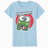 Hello Kitty Kerokerokeroppi Character Pose Friends Classic Official Women's T-Shirt
