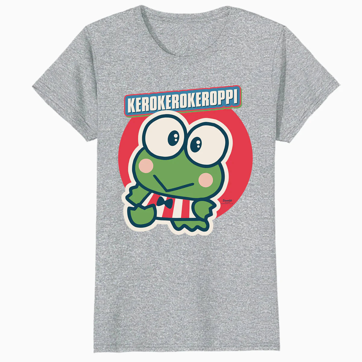 Hello Kitty Kerokerokeroppi Character Pose Friends Classic Official Women's T-Shirt