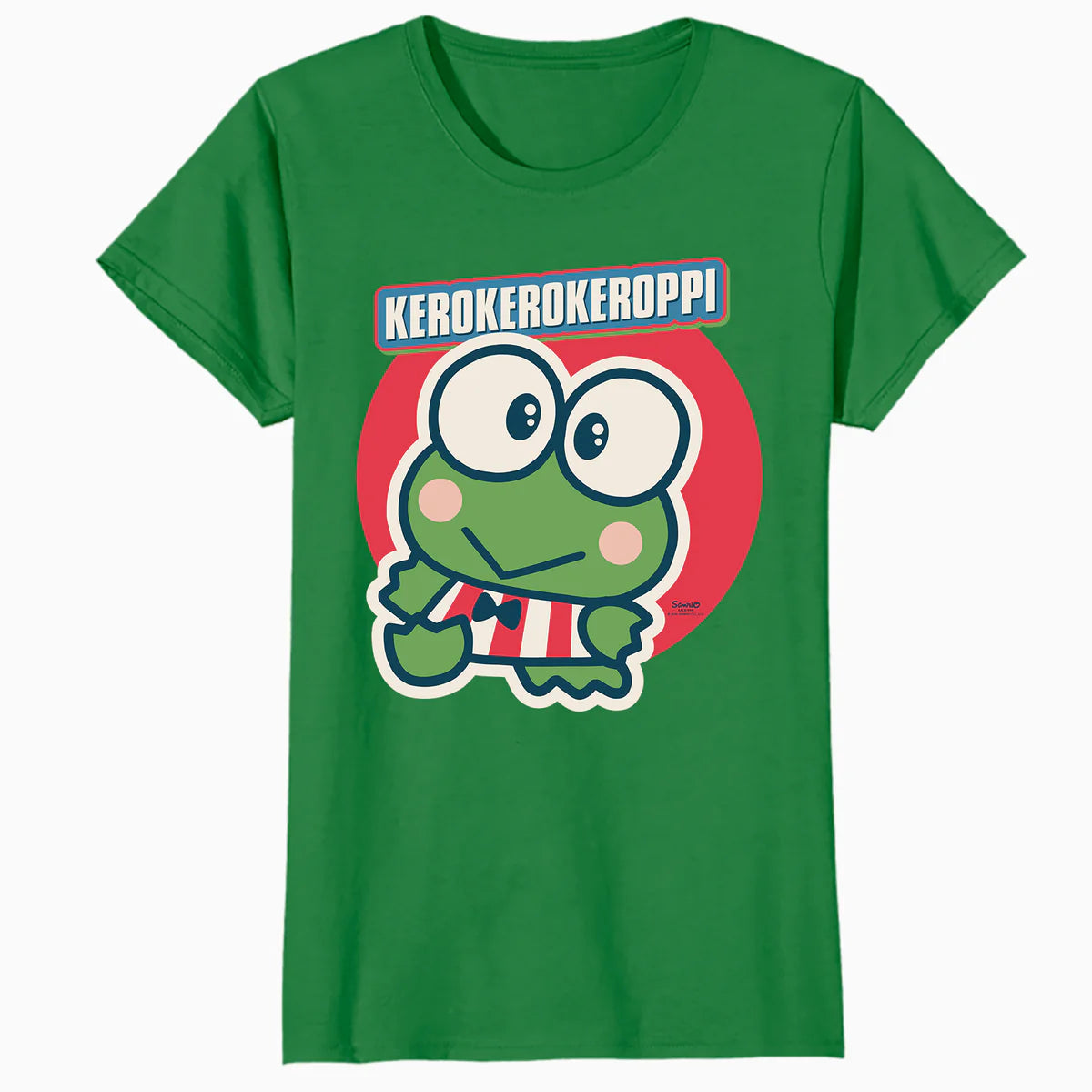 Hello Kitty Kerokerokeroppi Character Pose Friends Classic Official Women's T-Shirt