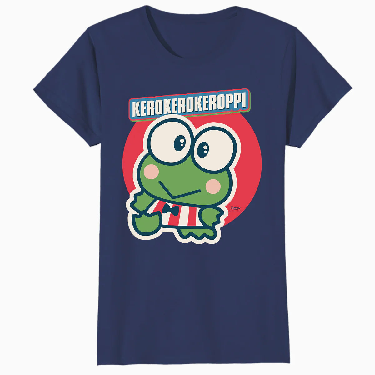 Hello Kitty Kerokerokeroppi Character Pose Friends Classic Official Women's T-Shirt