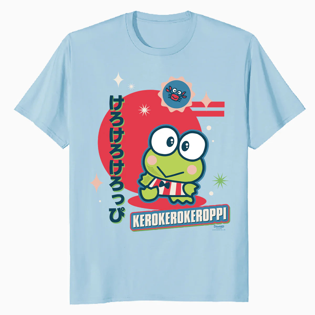 Hello Kitty Kerokerokeroppi Tokyo Japan Street Art Classic Official Men's T-Shirt