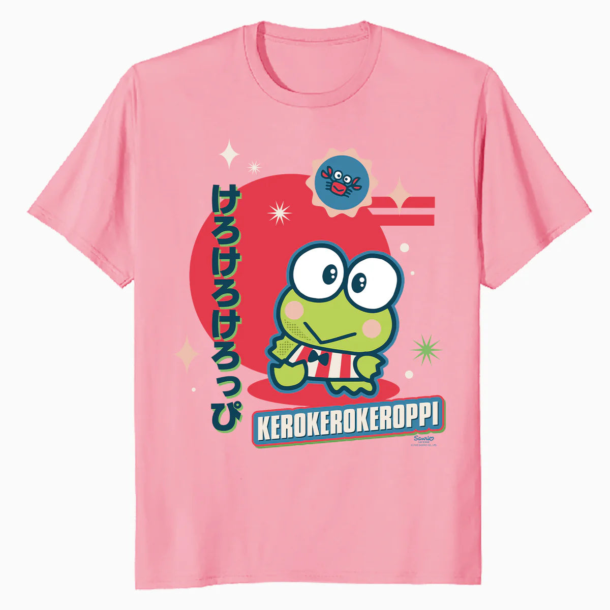 Hello Kitty Kerokerokeroppi Tokyo Japan Street Art Classic Official Men's T-Shirt