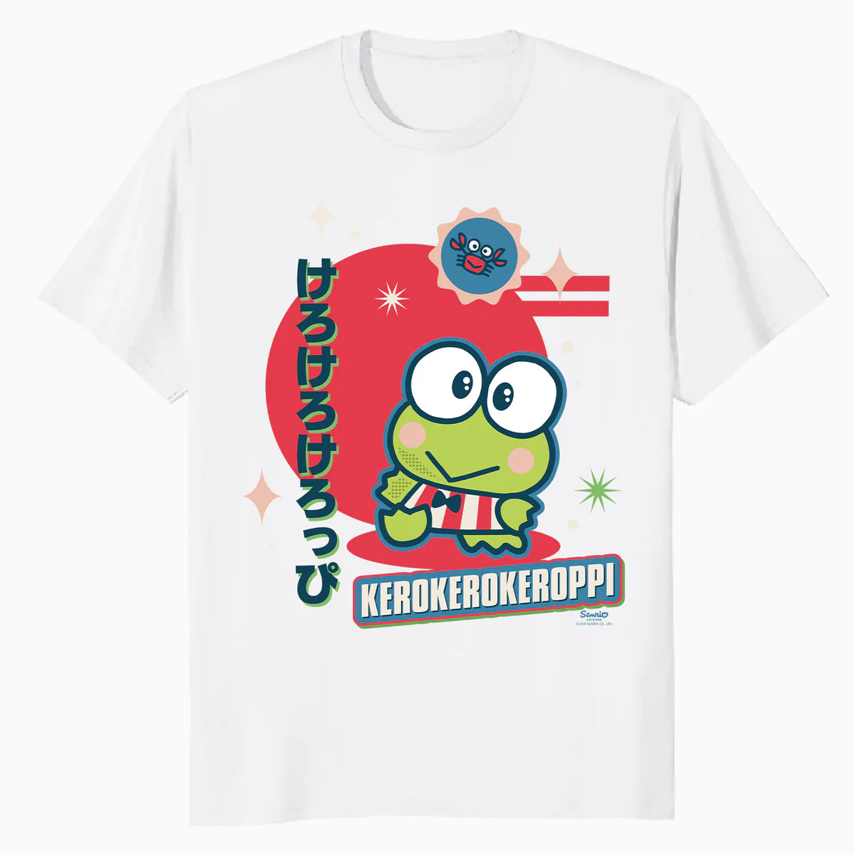 Hello Kitty Kerokerokeroppi Tokyo Japan Street Art Classic Official Men's T-Shirt