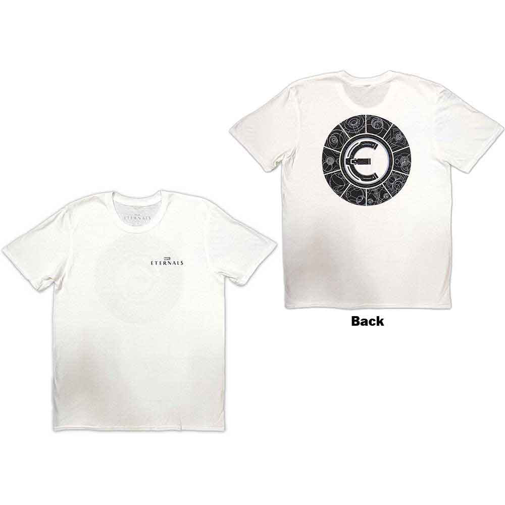 MARVEL COMICS ETERNALS SUNDIAL BACK PRINT T-SHIRT