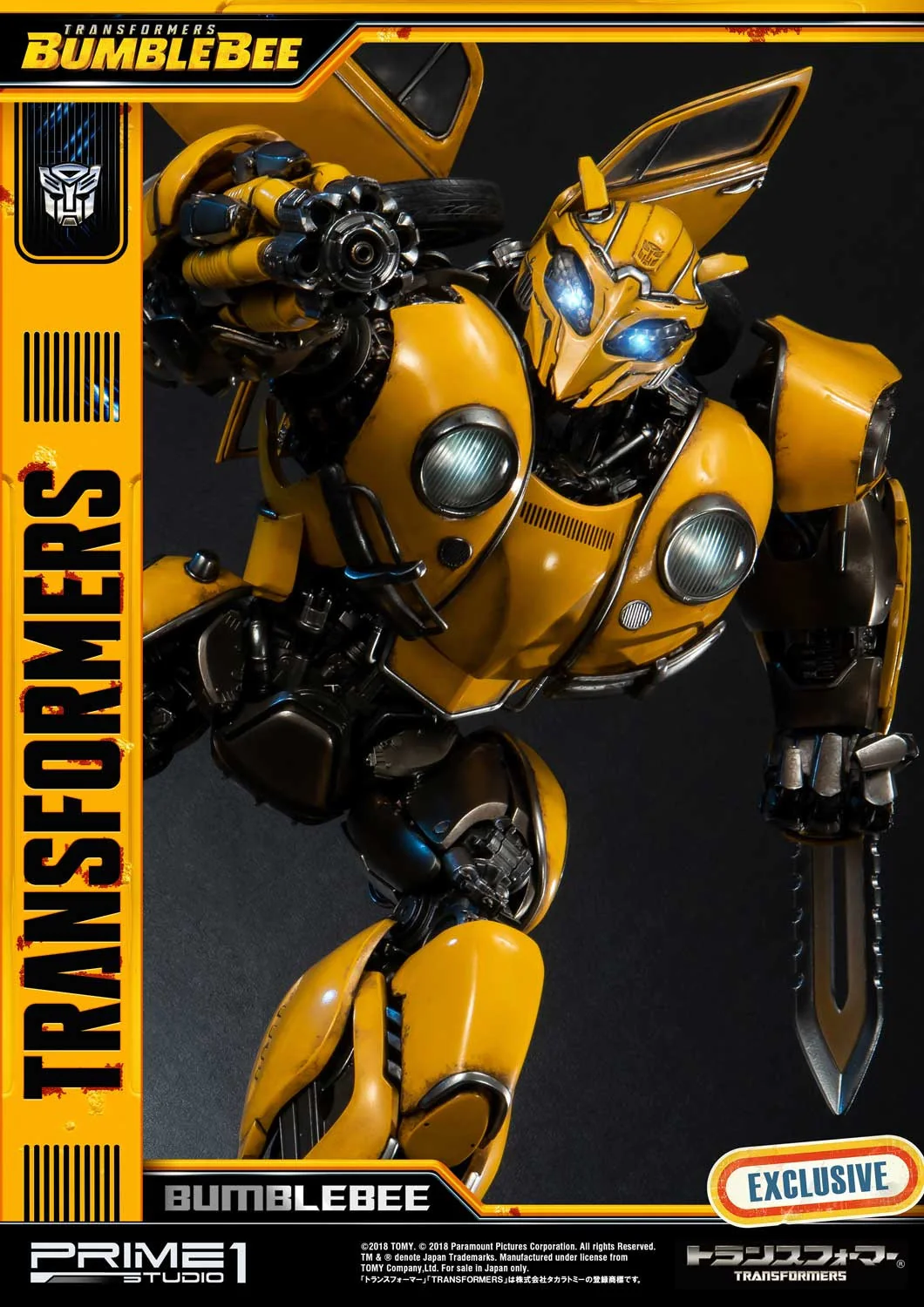 PRIME 1 STUDIO TRANSFORMERS BUMBLEBEE FILM BUMBLEBEE EX VERSION