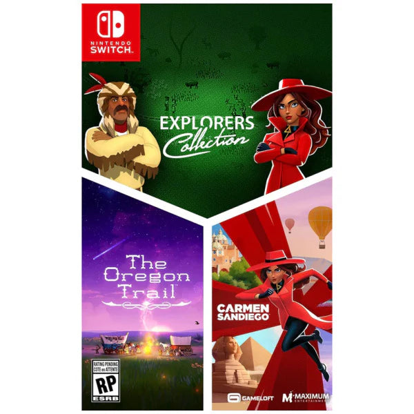 The Explorers Collection Carmen Sandiego and The Oregon Trail Nintendo Switch