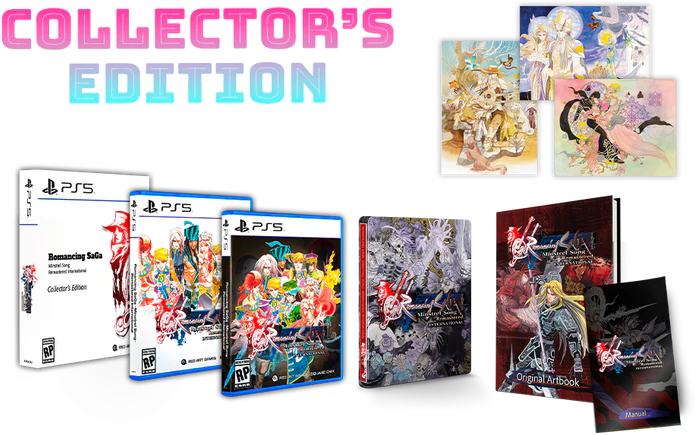 Romancing SaGa -Minstrel Song- Remastered International [Collectors Edition] PlayStation 5