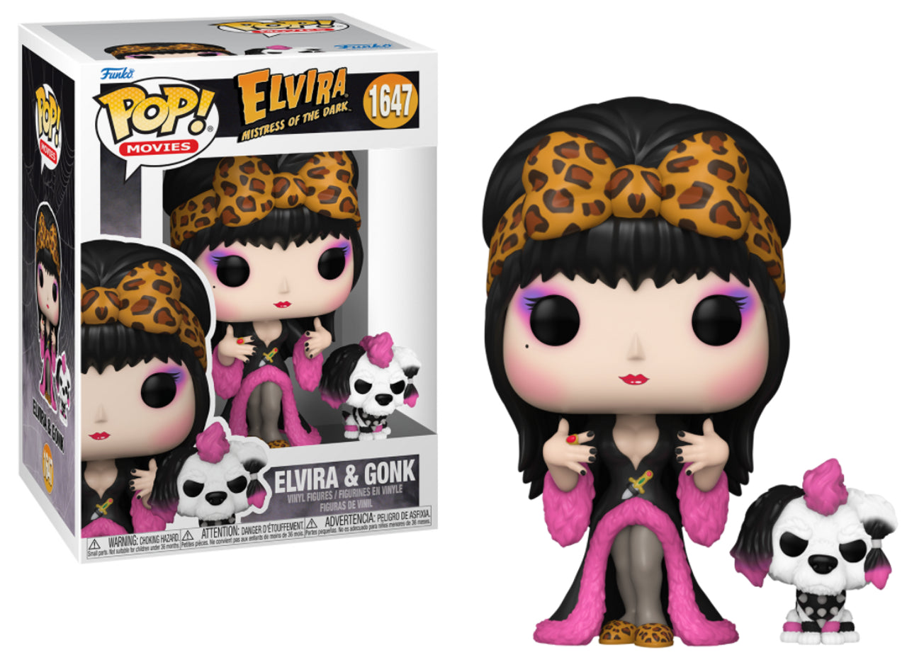 Pop! & Buddy Elvira & Gonk Mistress of the Dark