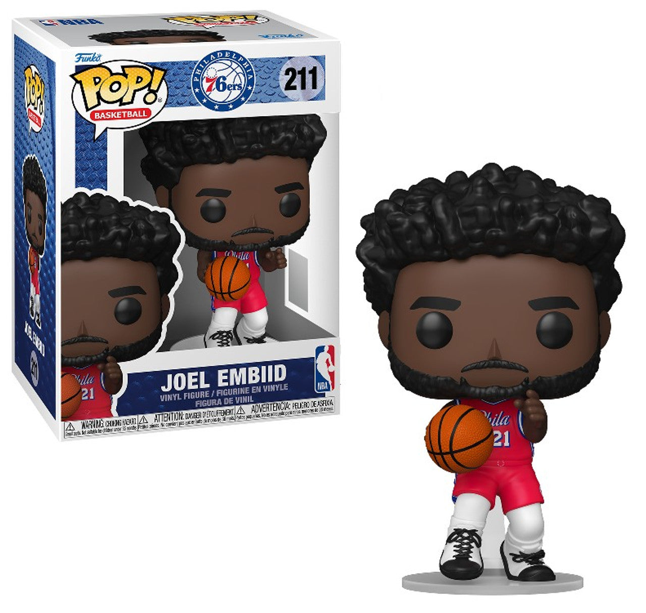 Pop! Joel Embiid Philadelphia 76ers NBA