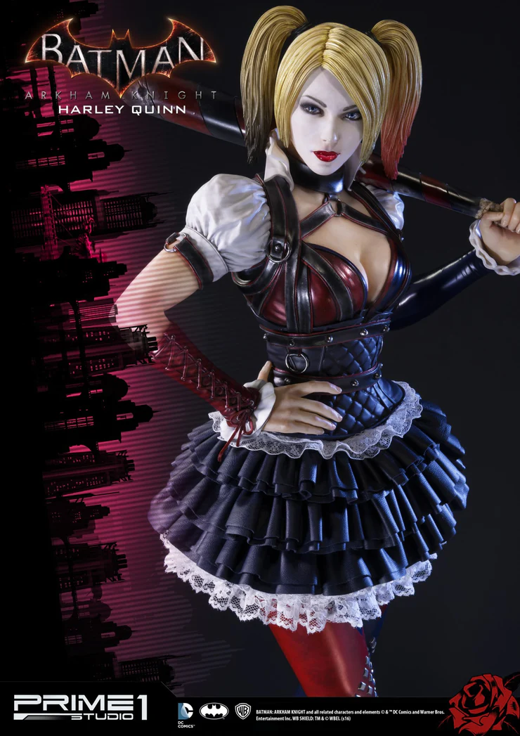 Prime 1 Studios Museum Masterline Batman Arkham Knight Harley Quinn Statue Exclusive