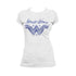DC Wonder Woman + Logo Watermark Official Women's T-shirt