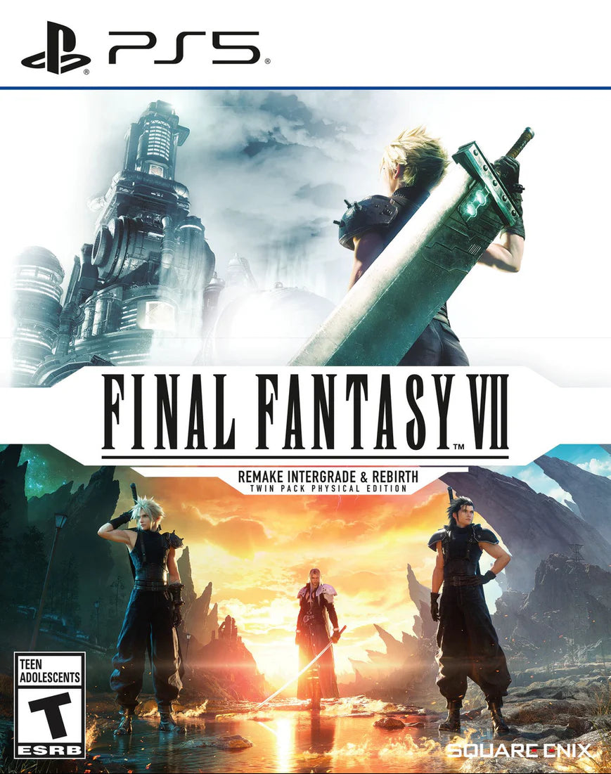 Final Fantasy VII Remake Intergrade & Rebirth Twin Pack Physical Edition PLAYSTATION 5