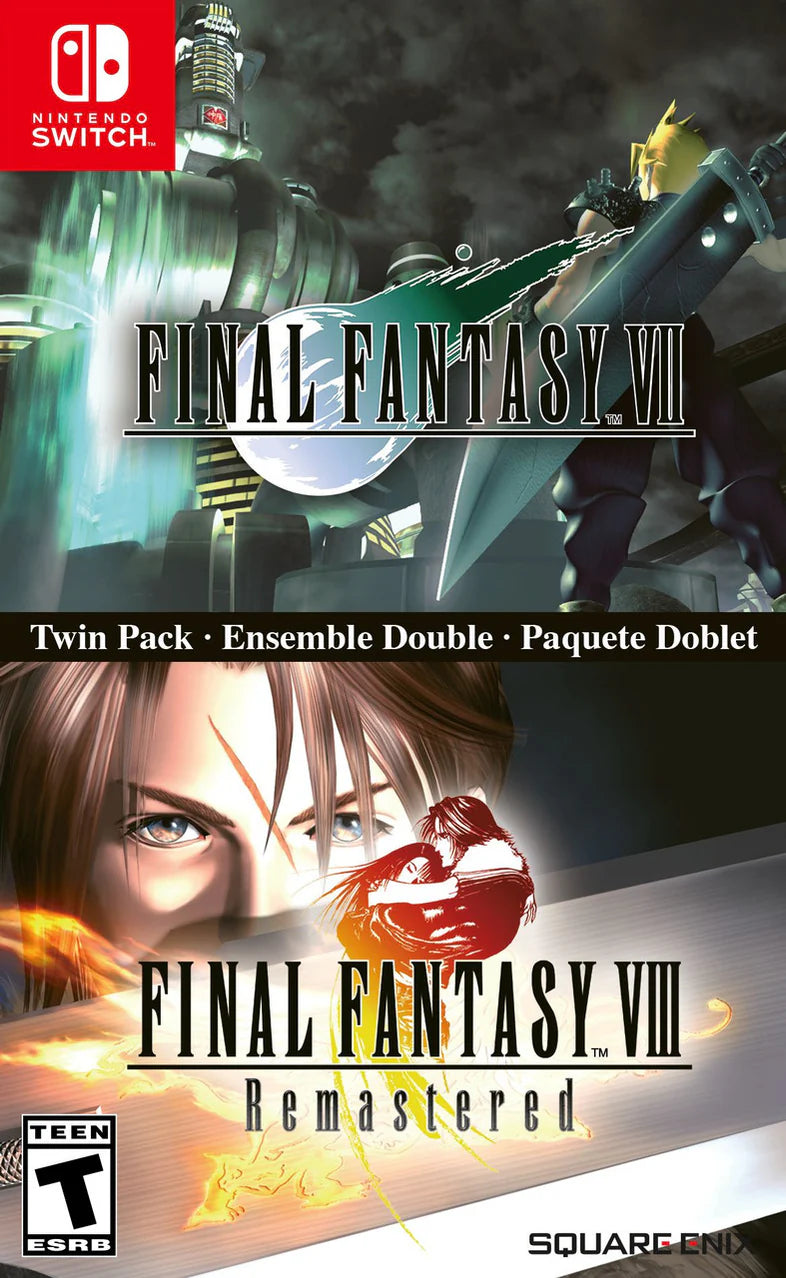 Final Fantasy VII & Final Fantasy VIII Remastered Twin-Pack Nintendo Switch
