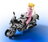 S.H. Figuarts Rin Suzunoki Rider Suit & GSX 400S KATANA Bakuon!!