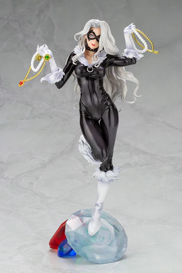 Bishoujo Statue Marvel Spider-Man 1/7 Black Cat Steals Your Heart