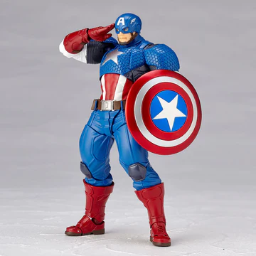 Amazing Yamaguchi Revoltech Captain America