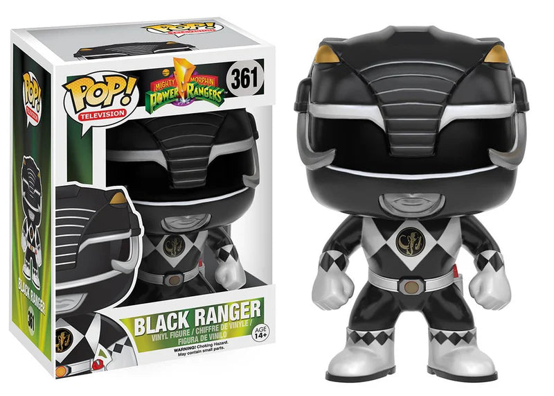 Pop TV Power Rangers Black Ranger