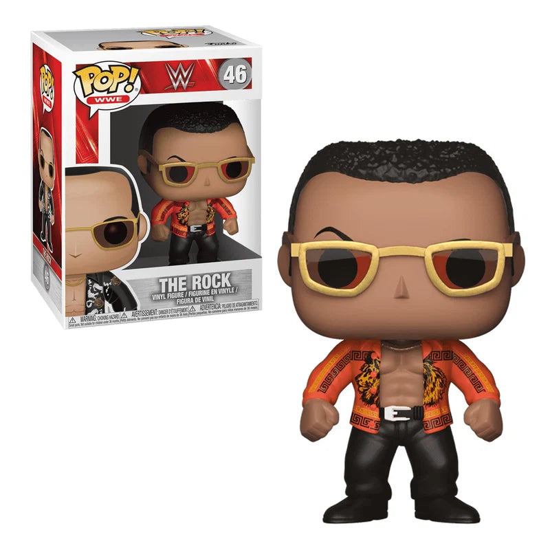 POP WWE The Rock Old School