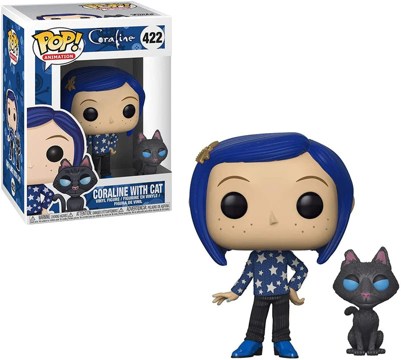 POP Coraline Coraline with Cat Buddy