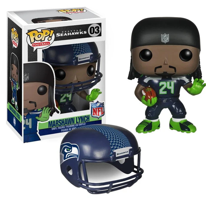 POP Seattle Seahawks NFL Marshawn Lynch