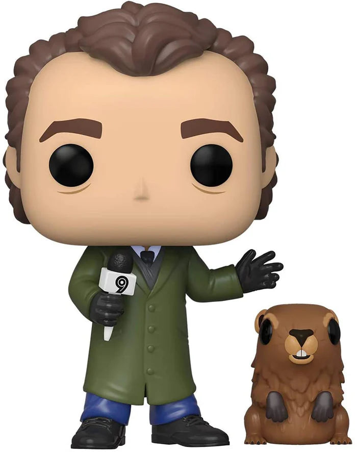 POP Groundhog Day Phil Connors w/ Punxsutawney Phil