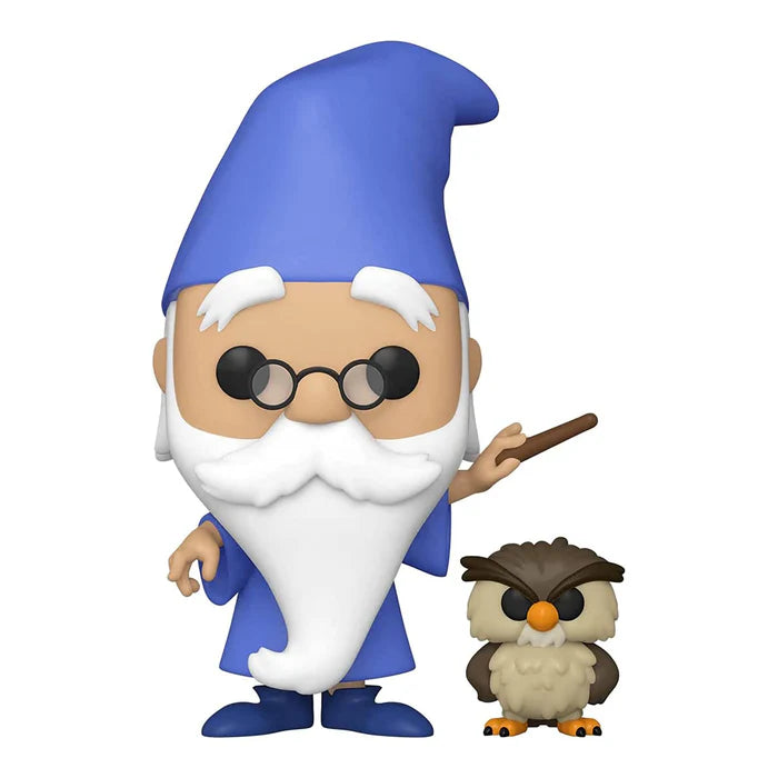 POP Disney The Sword in the Stone Merlin w/ Archimedes