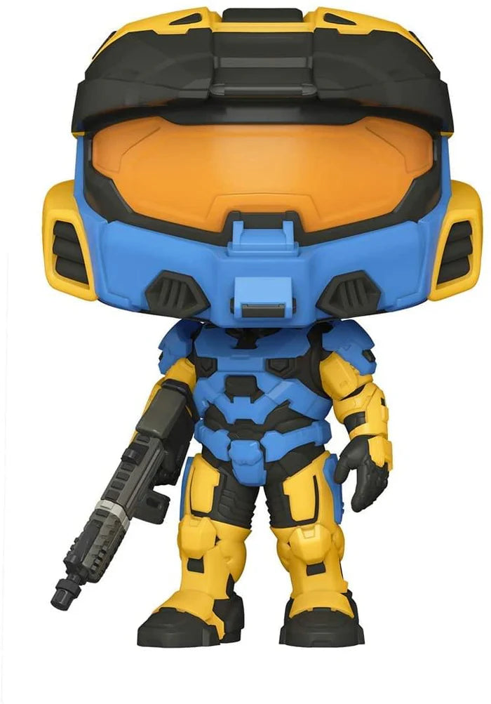 POP HALO Infinite Spartan Mark VII Blue/Yellow