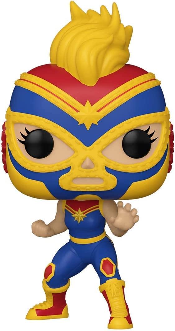 POP Marvel Luchadores Captain Marvel