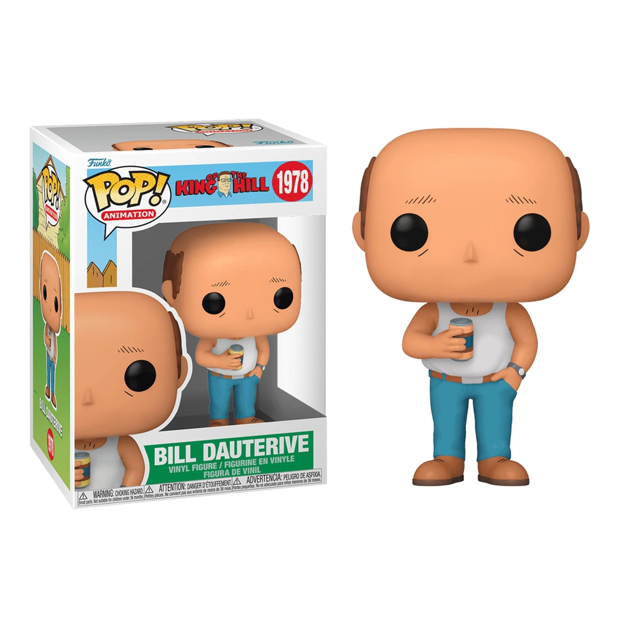 POP Animation King of the Hill Bill Dauterive