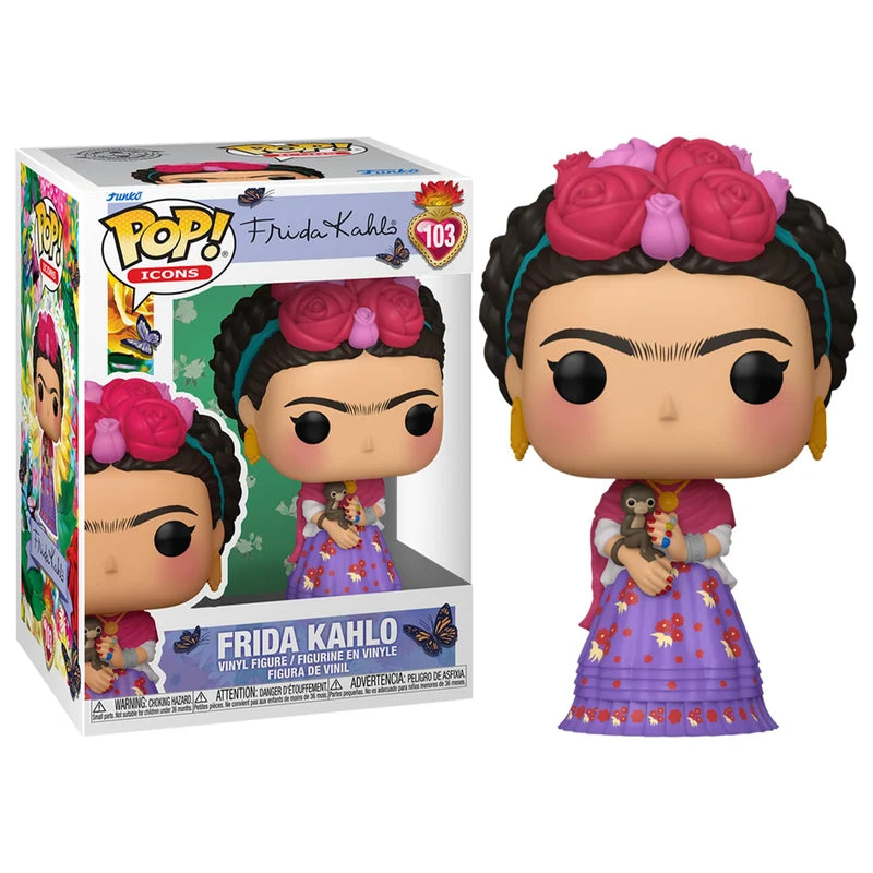 POP Icons Frida Kahlo