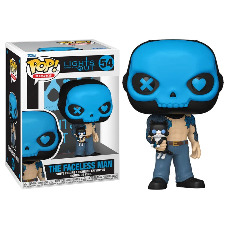 POP Books Lights Out The Faceless Man