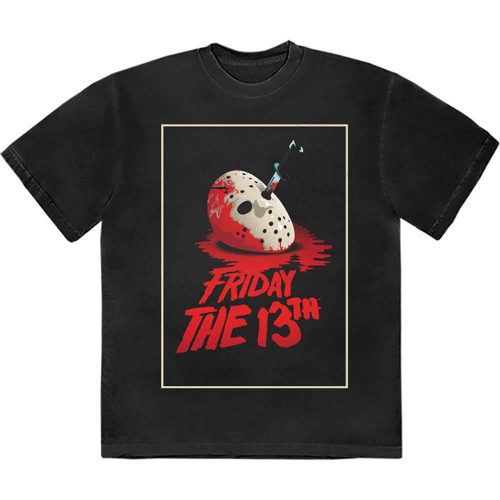 FRIDAY THE 13TH JASON BLOOD MASK T-SHIRT